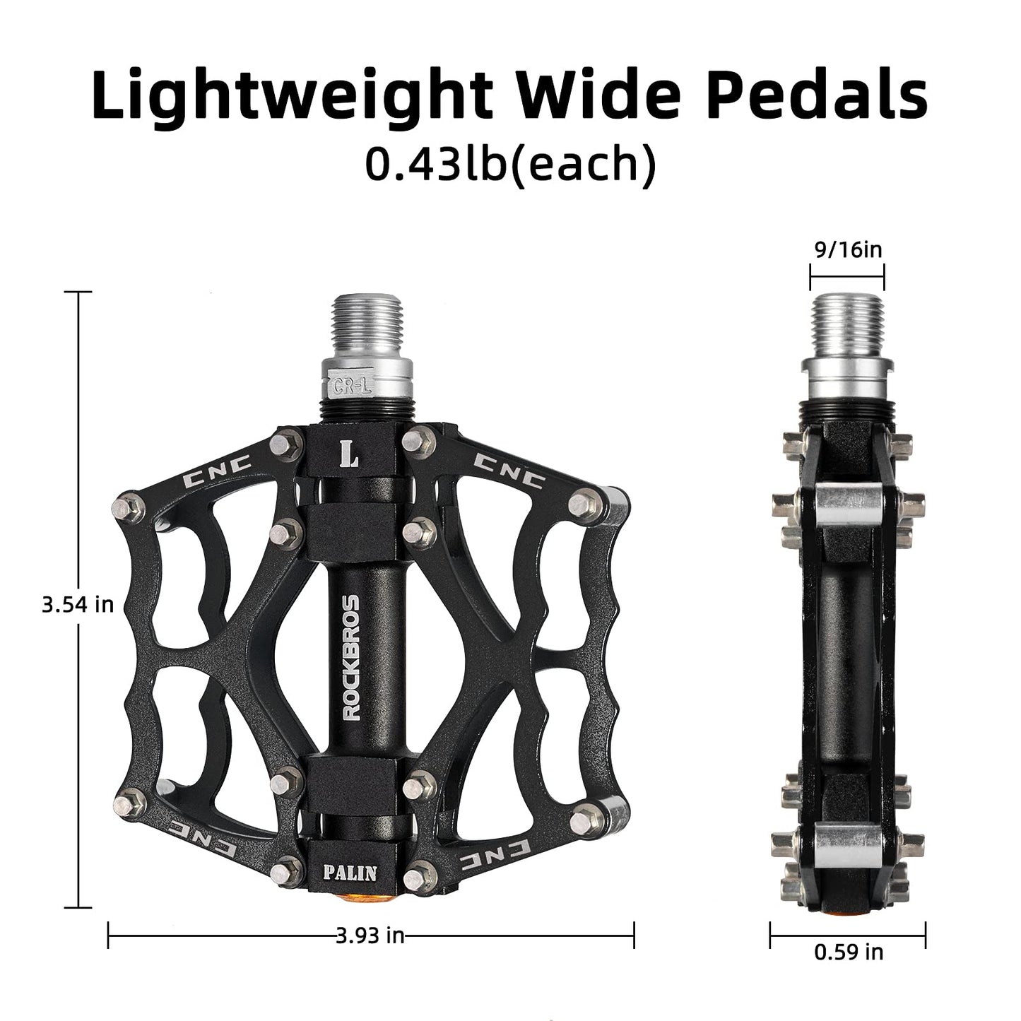Aluminum Platform Pedals