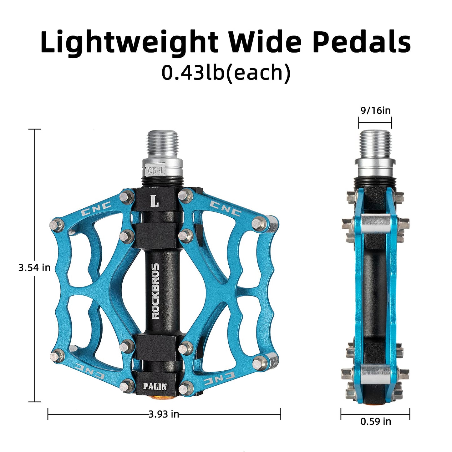 Aluminum Platform Pedals