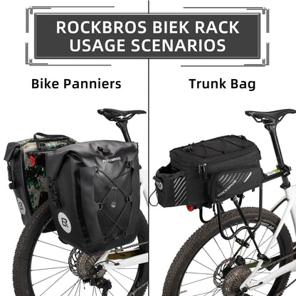 ROCKBROS Bike Cargo Rack Most 165lbs Capacity