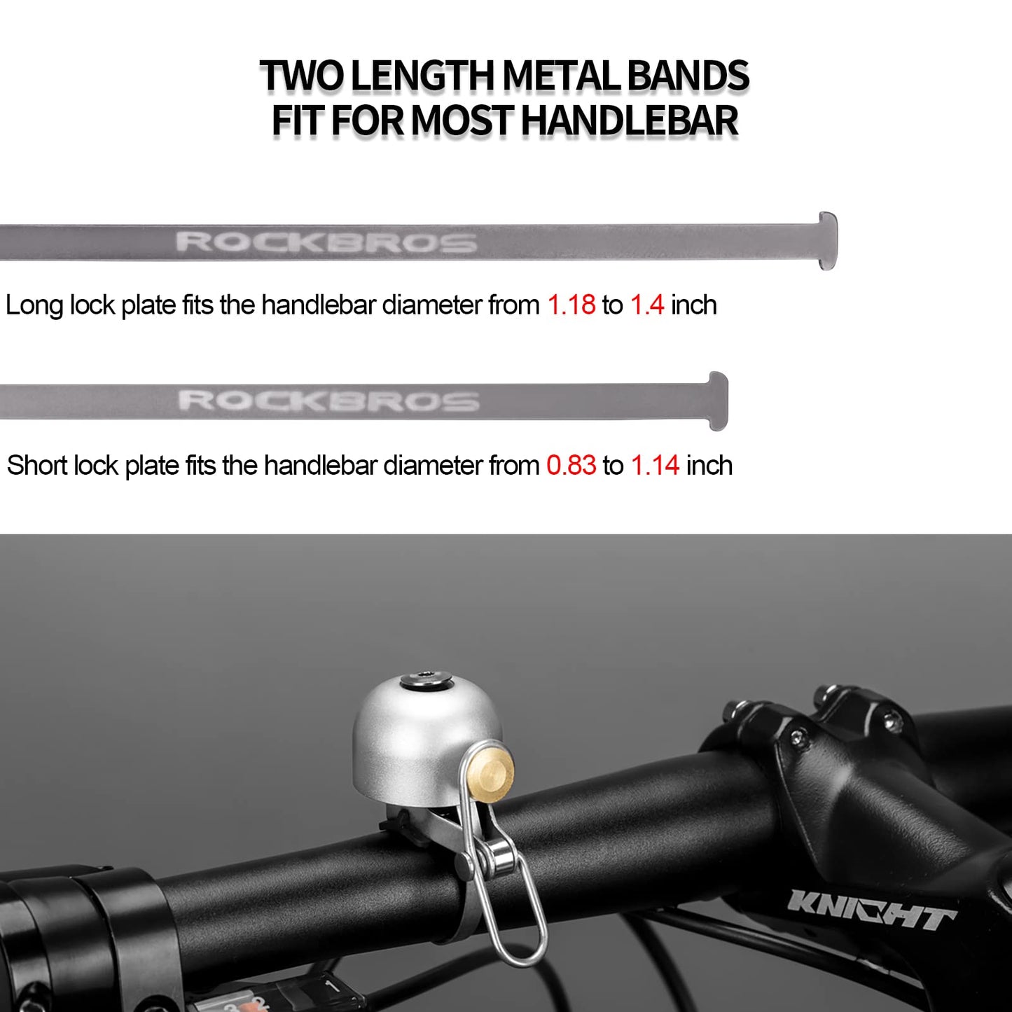 ROCKBROS Bike Classic Bicycle Bell  Loud Sound Bells - Triathlete Store
