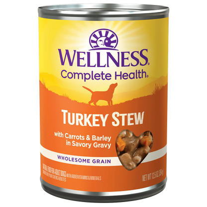 Wellness Adult Turkey Stew Wet Dog Food (12.5oz)