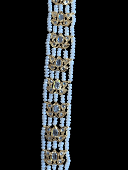 LN86 Alea fresh water pearls rani haar ( SHIPS IN 4 WEEKS )