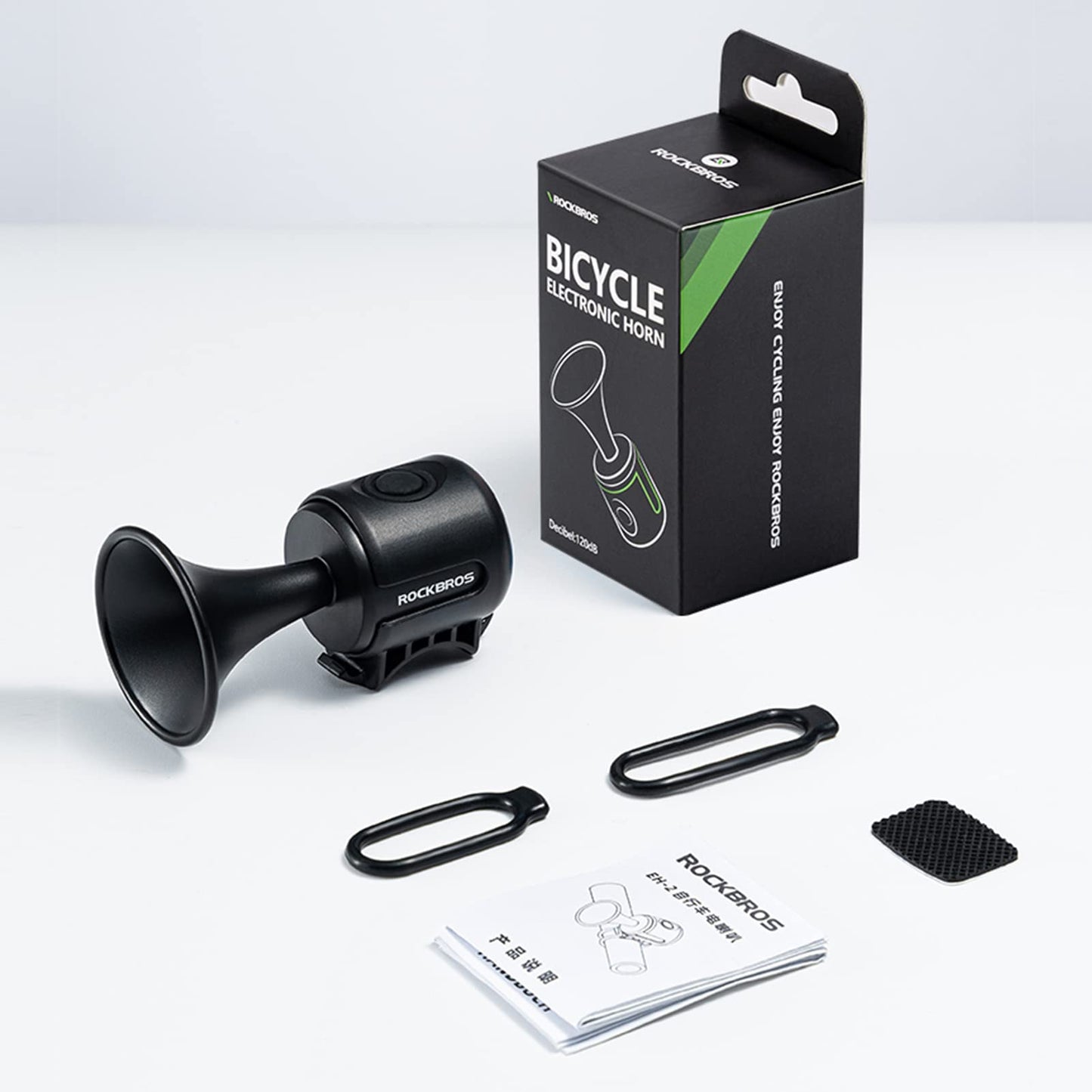 ROCKBROS Bike Bell Electric Bike Horn Waterproof 120dB - Triathlete Store