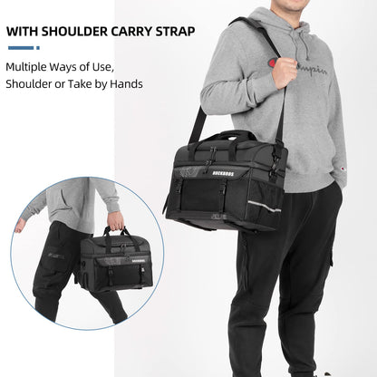 ROCKBROS Bike Trunk Cooler Bag Bicycle Rack Rear Seat Carrier Insulated Panniers 11L