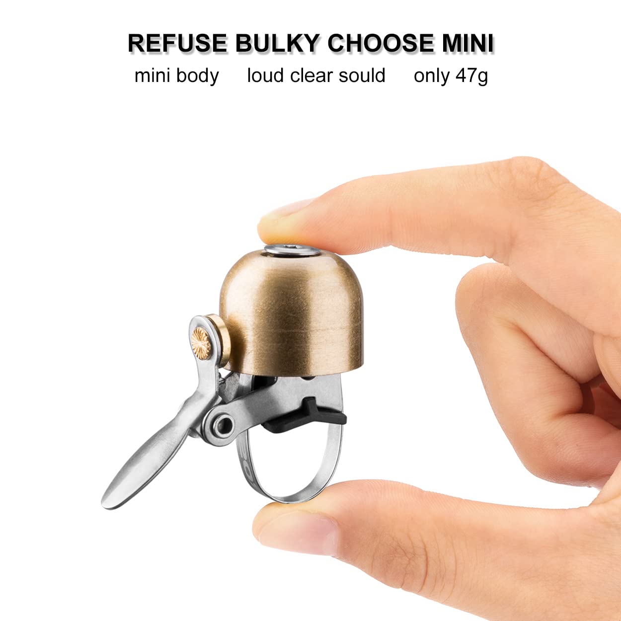 ROCKBROS Bike Classic Bicycle Bell  Loud Sound Bells - Triathlete Store