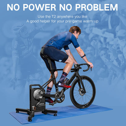 CYCPLUS T2 Indoor BLDC-Motor Drive Riding Smart Bike Trainer Compatible with Zwift APP