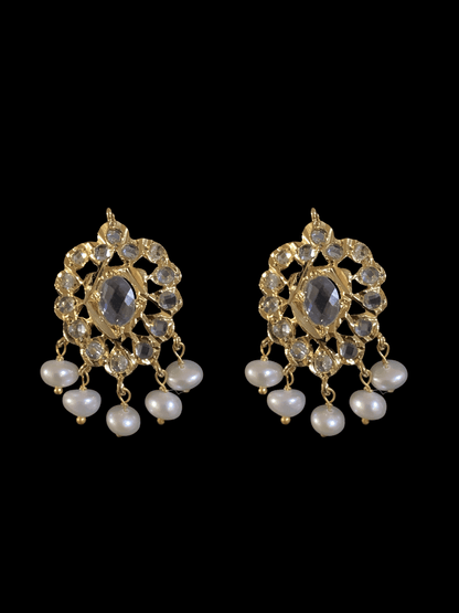 ET510 Faryal Pearl earrings  (READY TO SHIP )