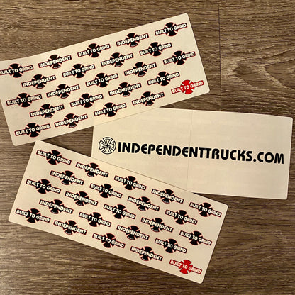 Independent Sheet VINTAGE Sticker 8.5”