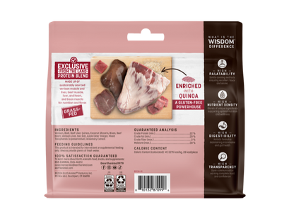 Earth Animal Wisdom Air Dried From The Land Jerky Dog Treats (4oz)