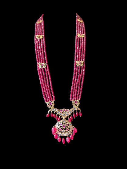 DLN15 Tanisha rani haar  with earrings ( READY TO SHIP )