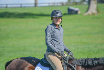 Inside Leg Outside Rein Baselayer: Charcoal