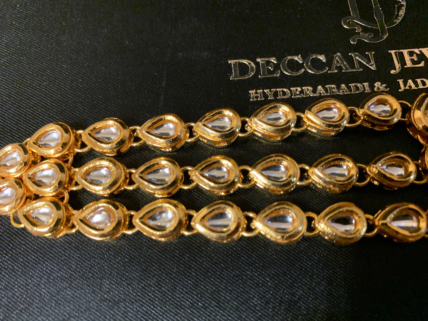 Niyati kundan anklets ( SHIPS IN 2 WEEKS )