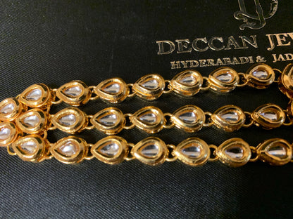 Niyati kundan anklets ( SHIPS IN 2 WEEKS )