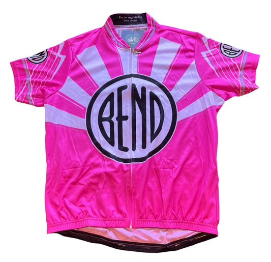 Women's Bend Oregon PINK Cycling Jersey (M, L, XL, 2XL)