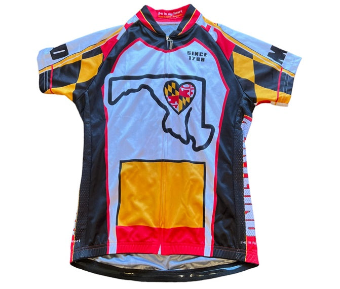 Women's Maryland Cycling Jersey (Small)