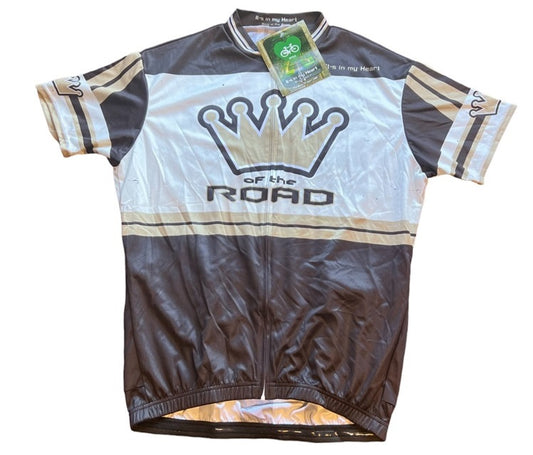 King of the Road Men's Cycling Jersey (L, XL)
