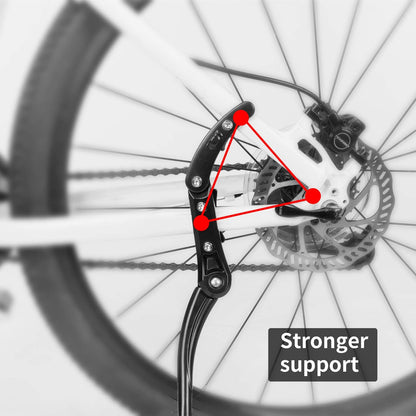 ROCKBROS Adjustable Bike Kickstand for 24“-28“ Bikes