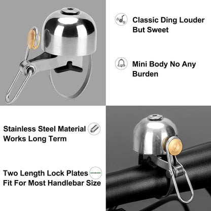 ROCKBROS Bike Classic Bicycle Bell  Loud Sound Bells - Triathlete Store