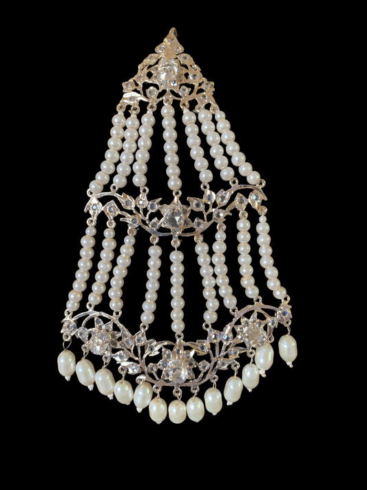 DJHR6 Leah jhoomar in silver plating ( READY TO SHIP  )
