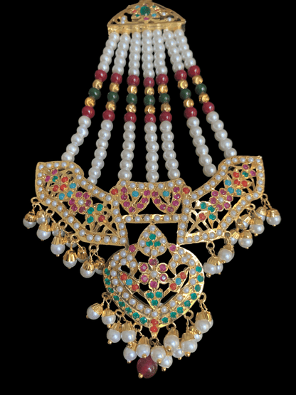 DJHR35  ASMITA jhoomar in Navratan   ( READY TO SHIP)