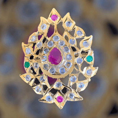 DJR65 Naaz Hyderabadi statement  ring ( READY TO SHIP)