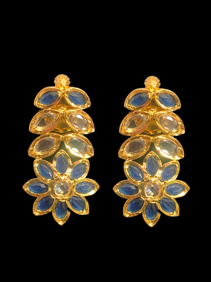 NS371 MIZAN Hyderabadi gold plated necklace set ( READY TO SHIP )