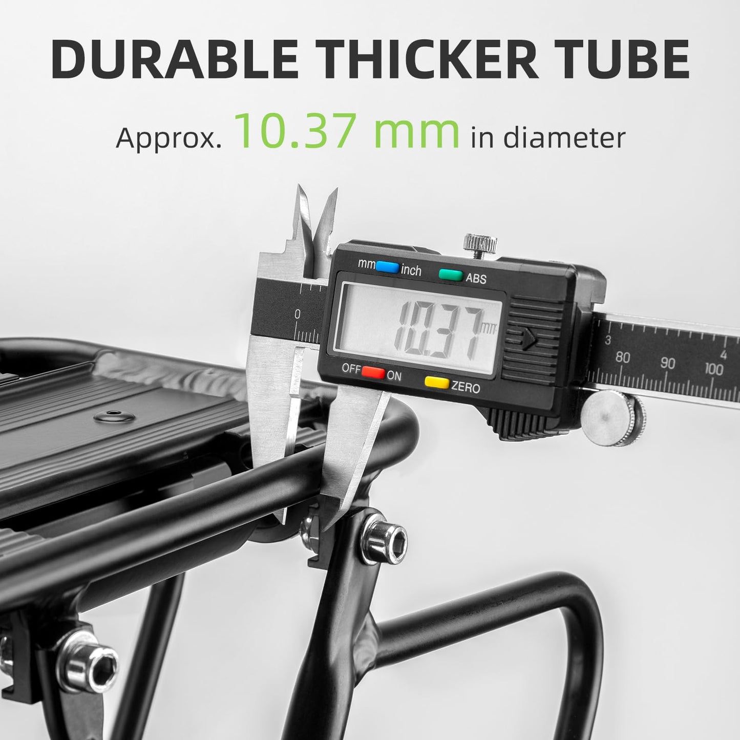 ROCKBROS Quick Release Rear Bike Cargo Rack, 55LB Capacity for 26”-29” MTB  E-Bikes