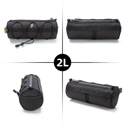 ROCKBROS Small Handlebar Bag Handy Front Bike Storage Pouch with Shoulder Strap Ideal