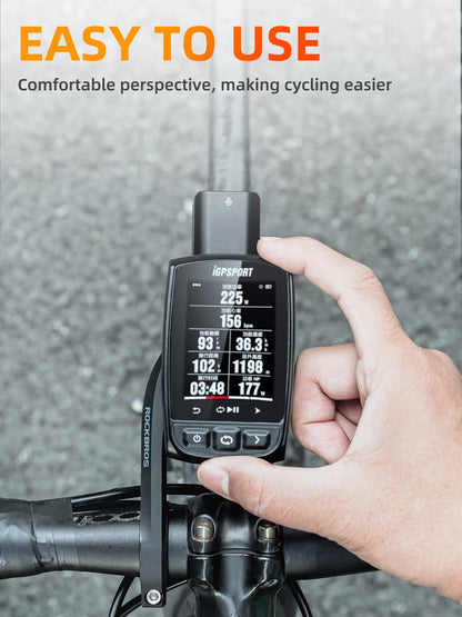 ROCKBROS Out Front Mount for Garmin, iGPSPORT - Fits 32-35mm Handlebars