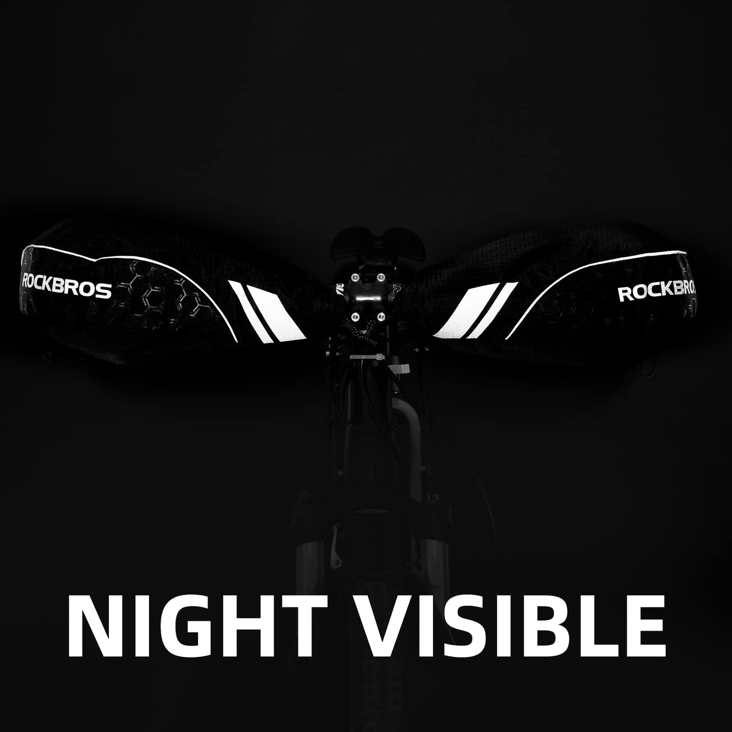 ROCKBROS Thinsulate Windproof Thermal Mountain Bike Handlebar Mittens