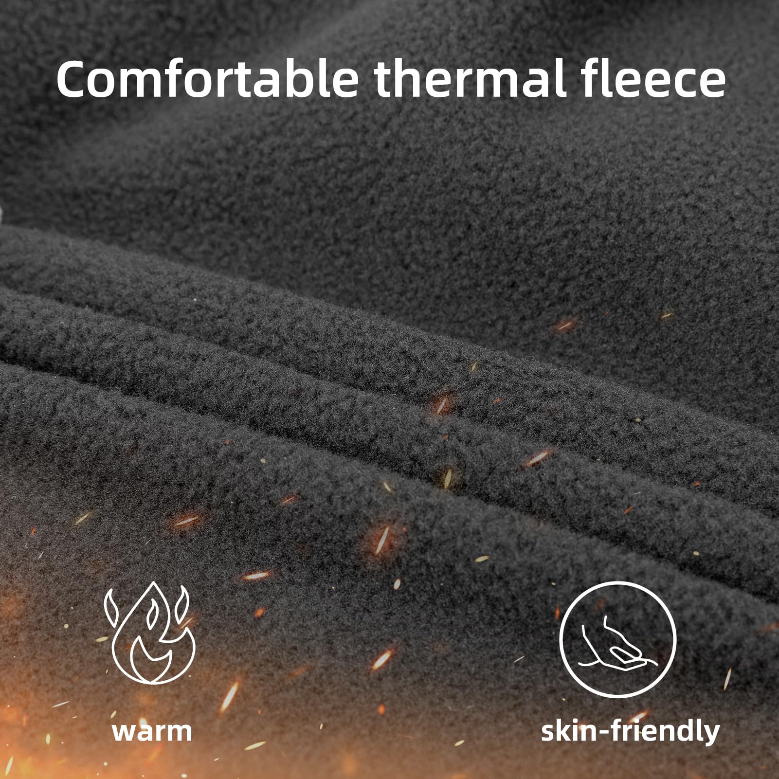 ROCKBROS Ski Balaclava Thermal Fleece Balaclava for Cold Weather Winter Men - Triathlete Store