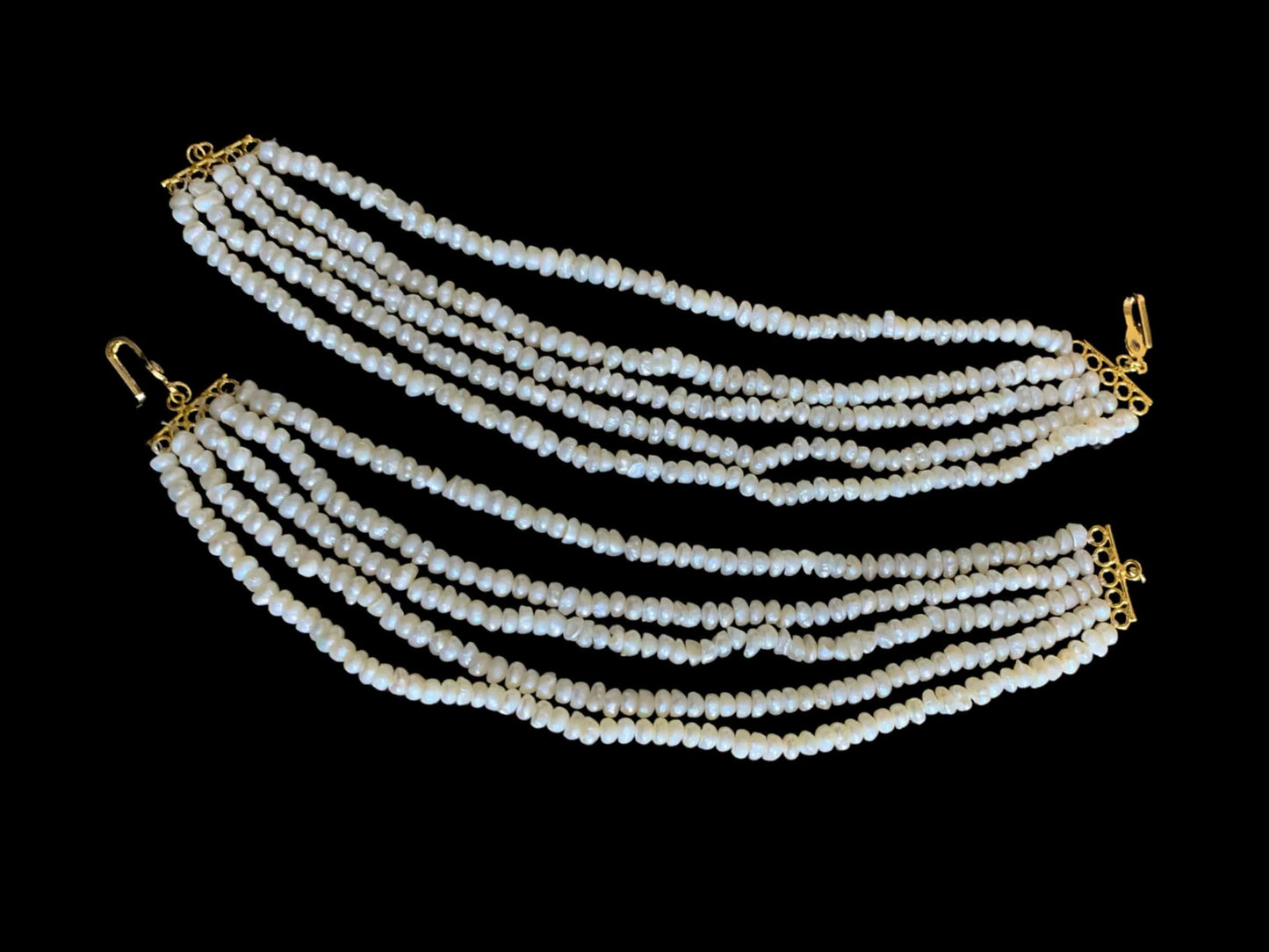 Fresh water pearl  ear supports ( SHIPS IN 2 WEEKS)