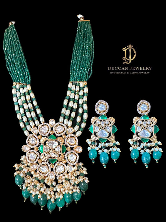 DLN4 necklace with earrings ( READY TO SHIP )