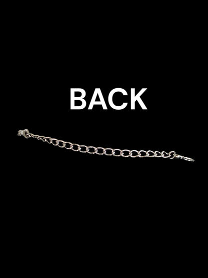 NS503 MISHA silver plated necklace with earrings ( READY TO SHIP )