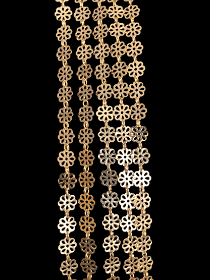 LN147 Chandan haar necklace  in gold plating  ( READY TO SHIP )