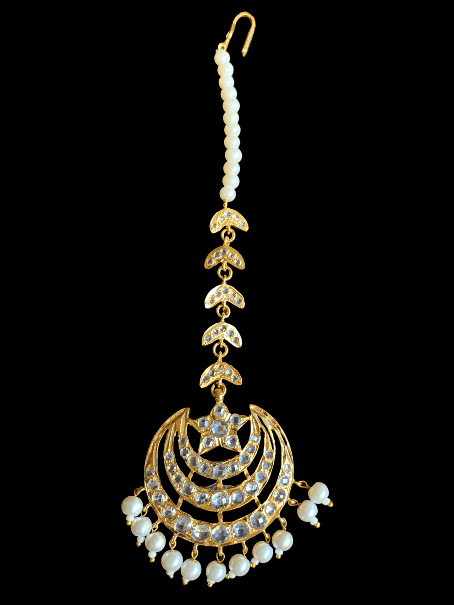 DJTK34 komal shell pearl  tika ( SHIPS IN 2 WEEKS )