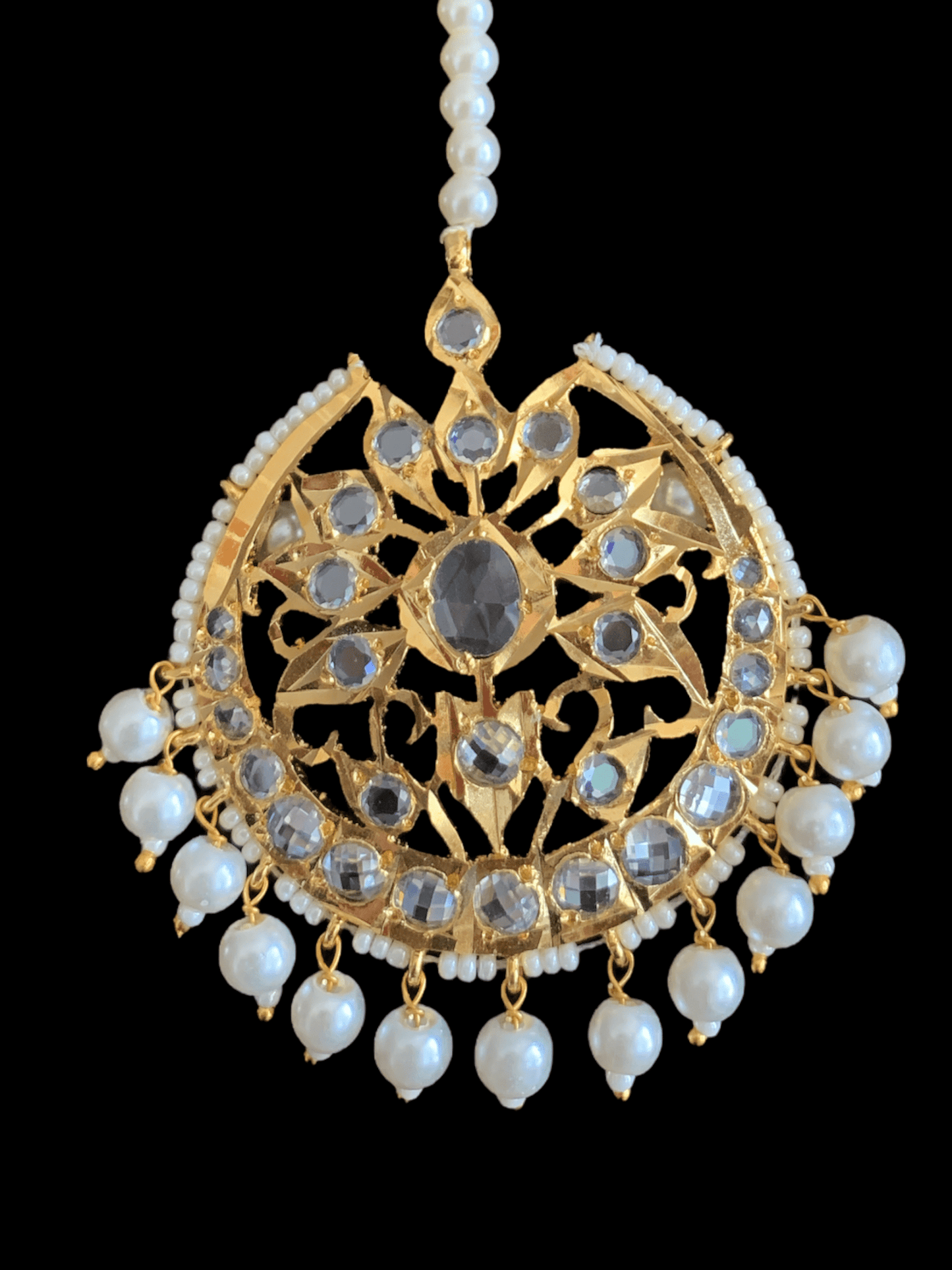 DJTK32 Koyal shell pearl  tika ( READY TO SHIP )