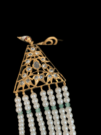 SAT54 Insia satlada in light green beads ( READY TO SHIP  )