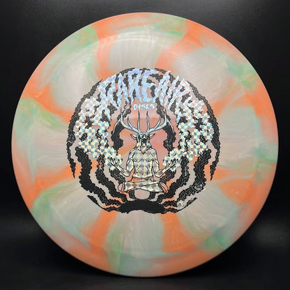 Swirly Apex Longhorn - Custom RAD Elk Man Stamp!
