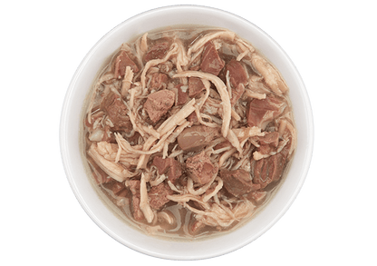 Tikicat Adult After Dark Chicken and Beef in Broth (2.8oz)