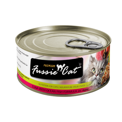 Fussie Cat Premium- Tuna With Ocean Fish Formula In Aspic (2.82oz)