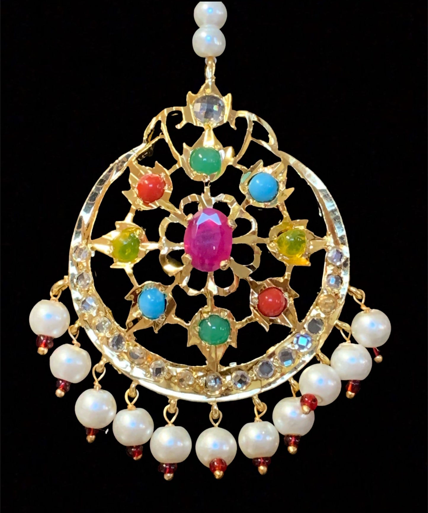 DJTK36 Naira tika in navratan ( READY TO SHIP )