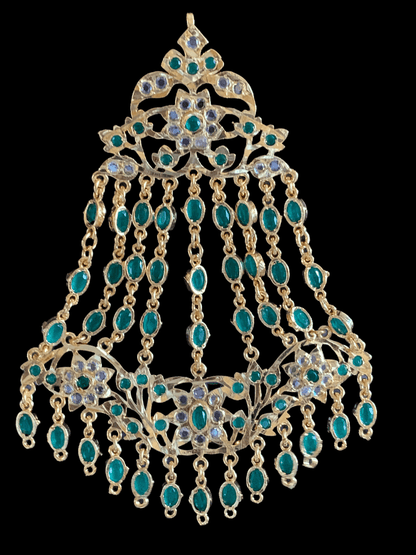 DJHR69 Abira jhoomar - green  ( READY TO SHIP )