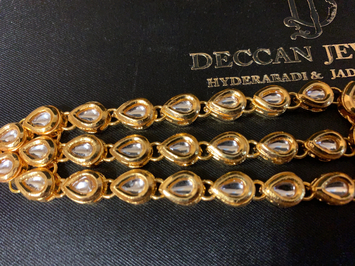 Niyati kundan anklets ( SHIPS IN 2 WEEKS )