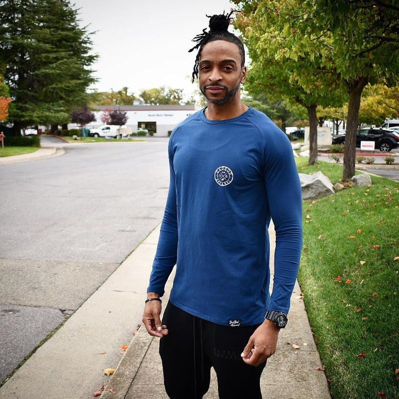 Premium Long Sleeve (Navy) - Triathlete Store