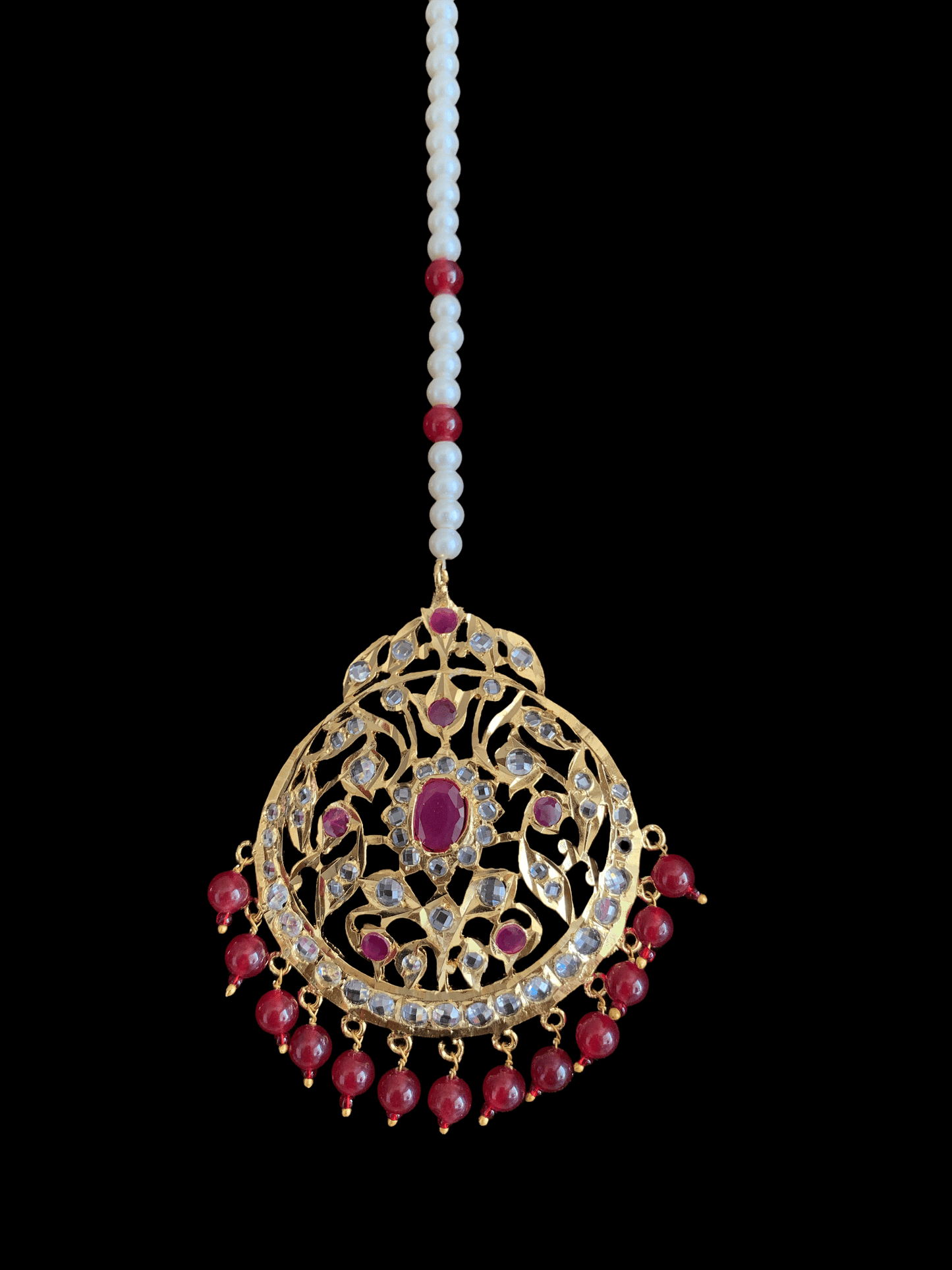 DJTK28 Shamila tika in ruby ( READY TO SHIP )