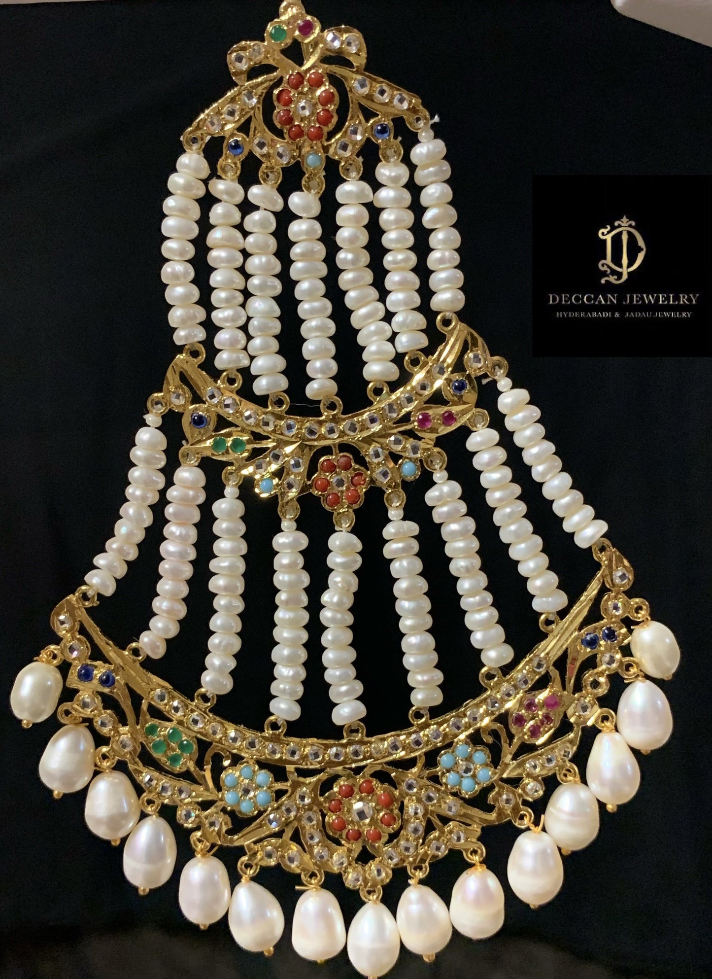 DJHR151 Insia navratan jhoomar ( SHIPS IN 1 WEEK )