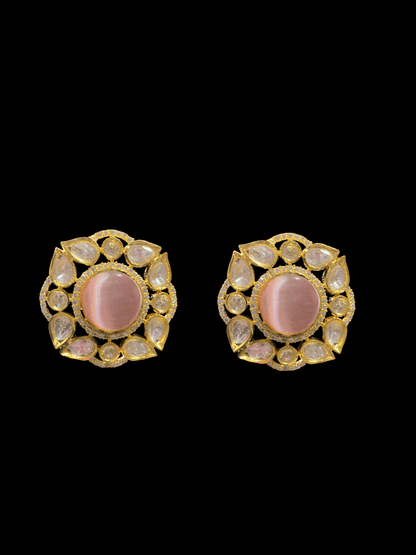 ET551 Gold plated polki tops ( READY TO SHIP)