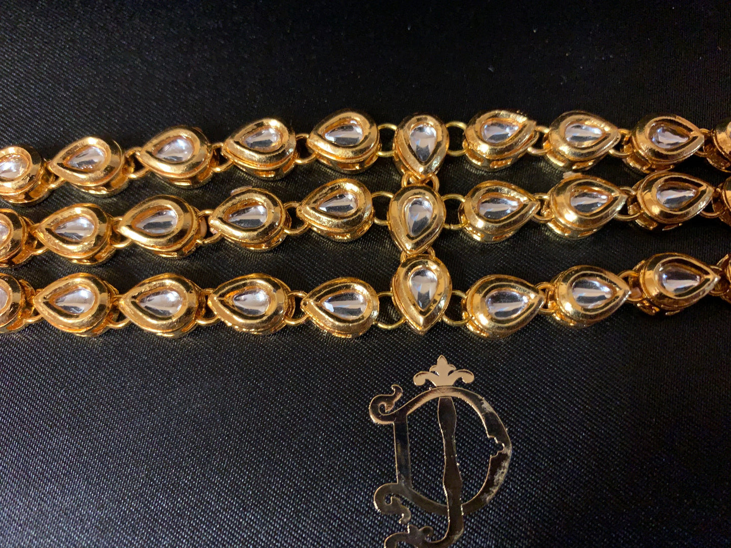 Niyati kundan anklets ( SHIPS IN 2 WEEKS )
