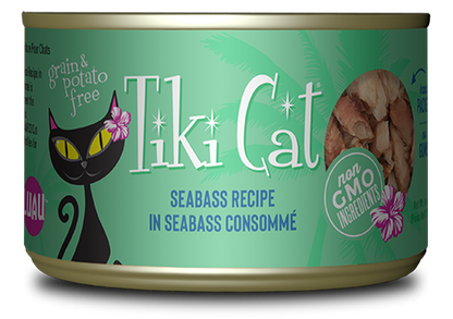 Tikicat All Life Stages Oahu'Luau Seabass (2.8oz)